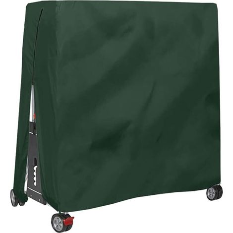 Housse pour Table De Ping Pong, Étanche Résistance Au Vent Anti-UV Robuste Tissu Oxford Bâche De Protection Table De Tennis De Table avec Fermeture À Glissière Et Cordon Réglable (1/5)