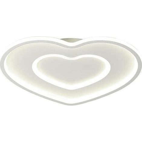 Plafoniera a LED lampadario da soffitto a forma di cuore in alluminio 63 watt per ambienti interni luce calda 3000k (1/4)