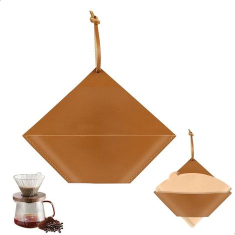 Kaffeefilterhalter Kaffeefilterhalter Filterhalter für Kaffeepapier Tischfilterhalter für Bar Hotel Caf Zuhause bis zu 120 Filter Metall schwarz (1/5)