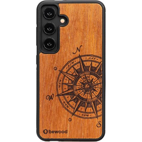 Custodia in legno Bewood per Samsung Galaxy S25 TRAVELER MERBAU (1/4)