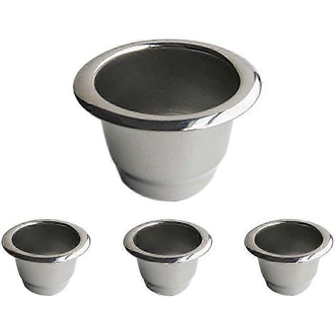 4 St fr Nespresso Rostfritt StL PFyllningsbar Kaffekapsel Kaffefilter TeranvNdbar Kaffekapsel TeranvNdbar KafMaskin GR det SjLv jn (1/5)
