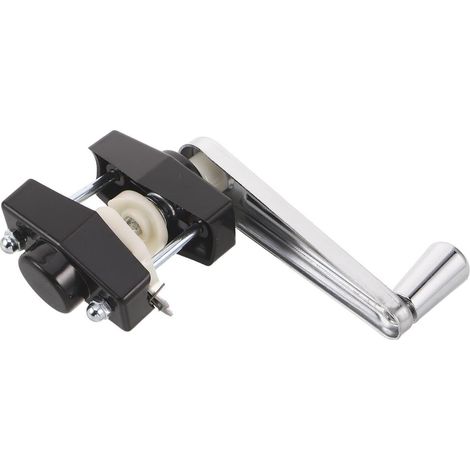 CCYKXAManivelle pour Parasol de Terrasse Noire en Plastique et Fer, Accessoires de Réparation pour Parasol D'extérieur Réglage D'ombre (1/5)