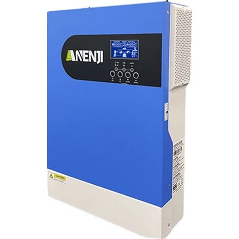 Inversor solar híbrido, 6200 W de potencia, onda sinusoidal pura, ANJ-HHP-II-6.2KP-WIFI, 220-240 V, 48 V (1/2)