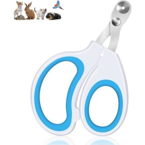 (Weiß) Professioneller Krallenschneider – Ergonomisches, sicheres Design – Für Katzen und Kleintiere (1/4)