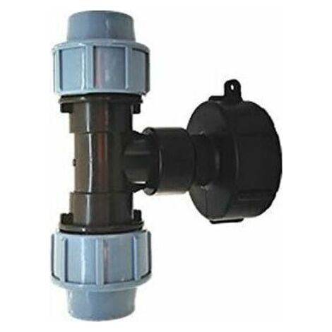 Adattatore per serbatoio IBC S60X6 per serbatoio d'acqua IBC 25 mm (1/5)