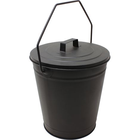 Charnwood Coal Bucket Fire Side Log Holder with Handle and Lid (1/4)