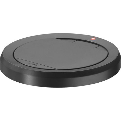 Hailo Deckel Touch mit Klemmring in schwarz für BigBin Touch/XL
