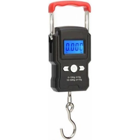 Hanging Hook Scale, Double Precision, LCD Backlight, 50Kg / 5G (1/5)