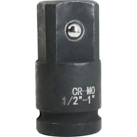 adaptateur douille 1/2 vers 1, douille reducteur, cliquet réduction adapteur acier chrome - molybdène(CR-MO)(1/2 vers 1) (1/5)