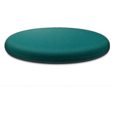 Filiyano-Coussin de chaise rond en mousse à mémoire de forme, coussin de soutien lombaire pour chaise, vert foncé, taille L (1/4)