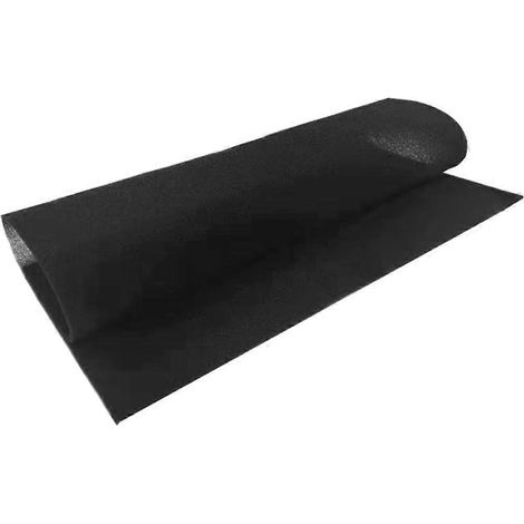 Cache-poussière découpable en éponge à mailles fines pour ordinateur, cache-poussière pour boîtier, kit de bricolage pour PC (ventilateurs de refroidissement), filtre à poussière noir, multicolore (1 (1/5)