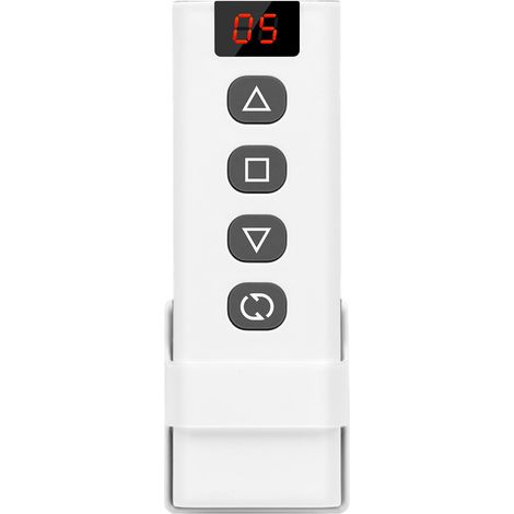 5 canaux Télécommande RF 433Mhz, Compatible avec le Module de contrôleur de volet roulant intelligent WIFI