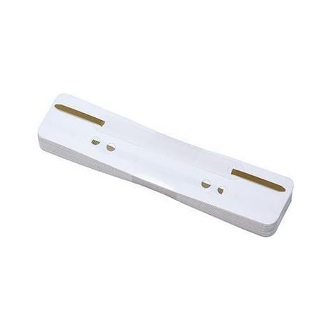 Soennecken Heftstreifen 3169 kurz Kunststoffdeckl. ws 25 St./Pack. (1/3)