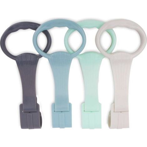 Poignées Pour Se Tenir Debout - Lit Bébé Parc - TPE - 19 cm - Vert - 4 Pièces (1/4)