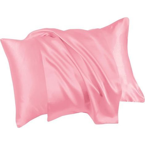 Oreiller enfant satin - Dimensions 33x46 cm - Satin doux pour la peau - Réduit les frisottis - Protège les cils (1/5)