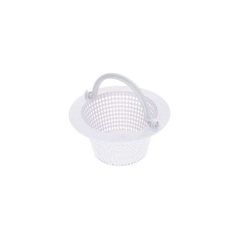 Panier de Skimmer Piscine 16cm I Panier de Rechange pour Skimmer Standard I Préfiltre de Piscine I avec poignée pour Un Retrait Facile I Résistant au Chlore (1/4)