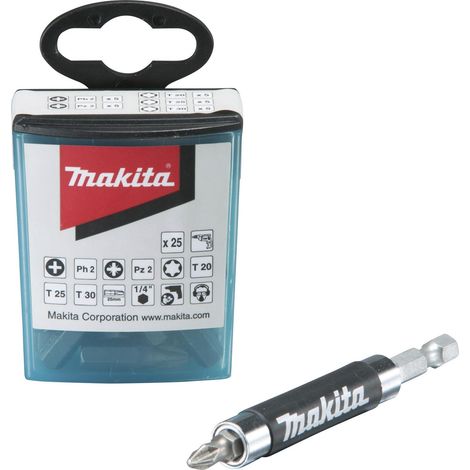 Ensembles porte-embout 120mm avec 25 embouts de vissage - MAKITA B-48789 (1/2)