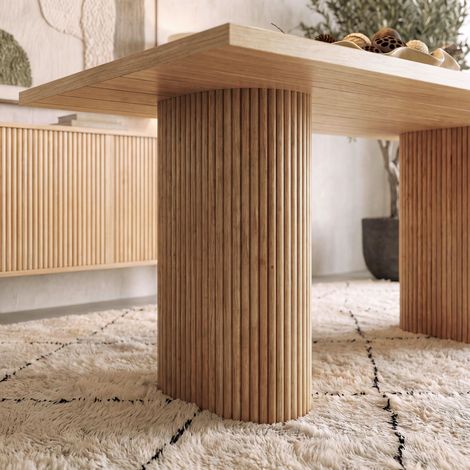 Mömax Esstisch Lian Eschefarben MDF ca.180x90 cm (1/5)