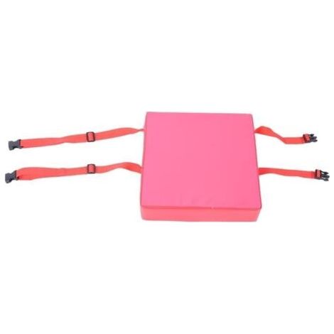 Tapis de jeu Coussin rehausseur de chaise de salle à manger amovible et réglable pour bébé (rouge) (1/4)
