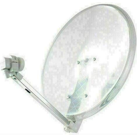 Antenne satellite – Sedea 60 EASY - Parabole Transparente 65 CM + LNB Universel - Gain 34,6 dB, Facteur de bruit 0,3 dB (1/4)