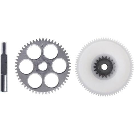 Set of 2 replacement accessories for 80mm diameter metal and plastic meat grinder (1/5)
