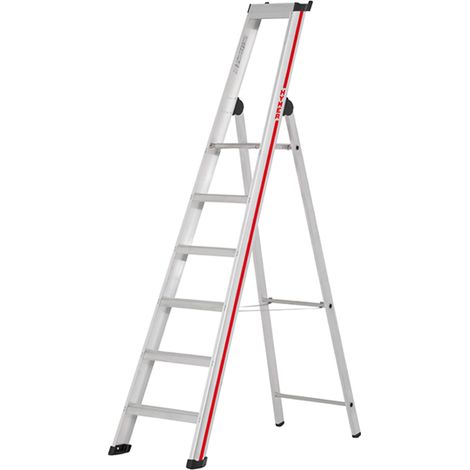Scaletta 6 gradini - altezza massima di lavoro 3.37m - 6026/06 (1/5)
