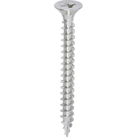 TIMCO Classic Multi-Purpose Countersunk A2 Stainless Steel Woodcrews - 6.0 x 60