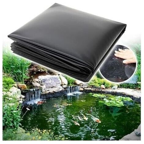 BUNTHAUS Liner de bassin pour bassin poissons, piscine, membrane renforce 3 m x 2 m 20S(0.20mm),membrane de piscine (1/5)