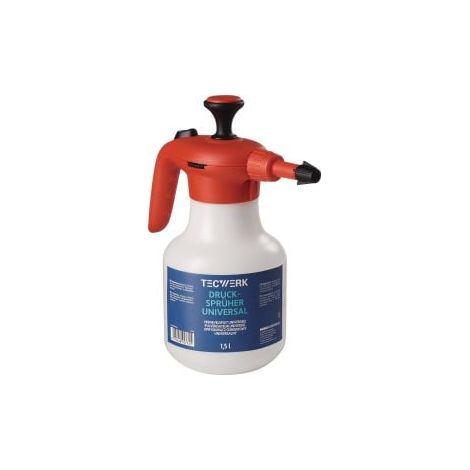 Pulverizador universal 1,5l Junta FPM,Boquilla de plástico TECWERK (1/2)