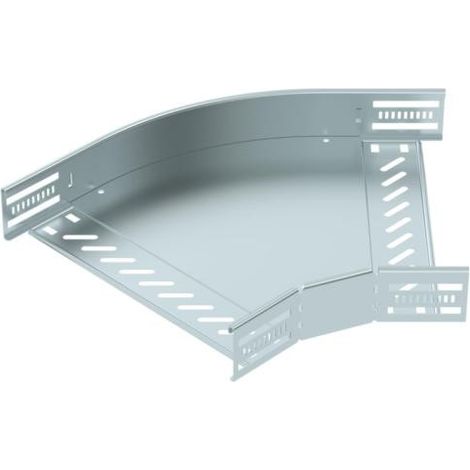 OBO Bettermann Angle 45° pour chemin de câbles, horizontal 60x300 Acier galvanisé, 6036106