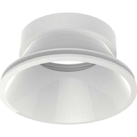 Riflettore Tondo Fisso Dynamic Alluminio Bianco (1/4)