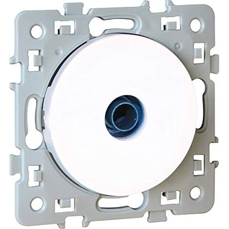 Prise TV simple - 470 à 790 MHz - SQUARE Blanc - Sans griffes (1/5)