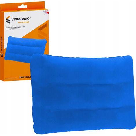 Almohada de viaje hinchable VERGIONIC - reposacabezas, PVC