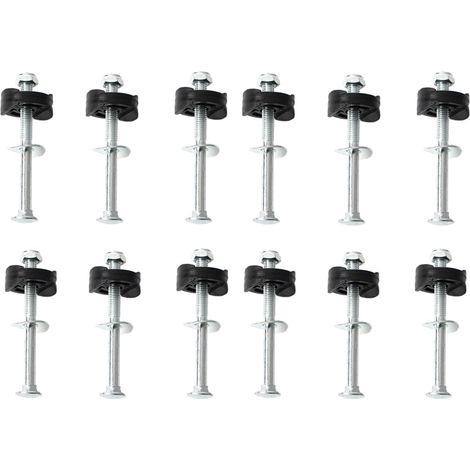 Lot de 12 Accessoires de Trampoline, vis de Trampoline, vis pour Fixer Le Trampoline, Convient pour Les Grands Trampolines et Petits Trampolines (1/5)