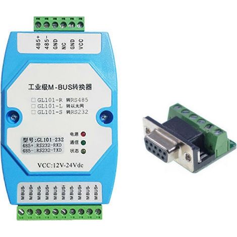 Convertisseur Ethernet RS485 Modbus-MODBUS-RTU, portée de 500 m (1/5)