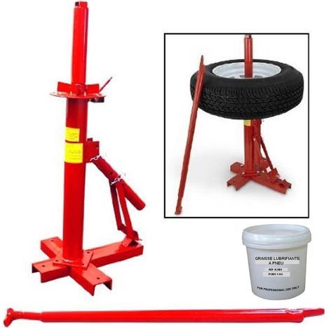 Démonte Pneu manuel Auto 13" à 21" Décolle Pneu + GRAISSE pneu 1kg