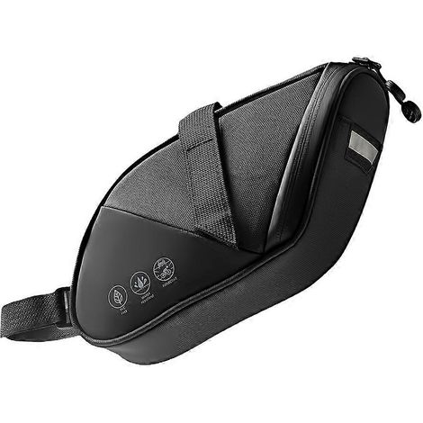 Sacoche de selle étanche de 1,5 L, grande capacité, pour VTT et vélo de route, pliable. (1/5)