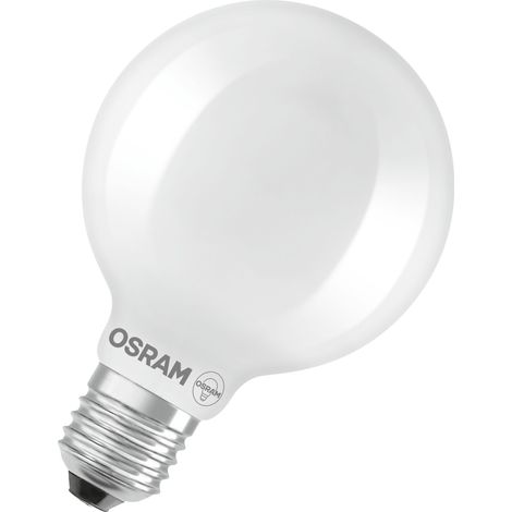 OSRAM Lampe LED Star Globe G95 60 Filament, 2700 K blanc chaud, 5,9 W, E27, dépolie, 806 lm, 15 000 h, pour luminaires suspendus, forme sphérique, non éblouissante (1/4)