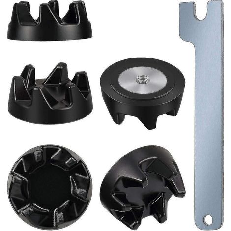 Lot de 6 raccords pour blender 9704230, pièces de rechange avec 1 clé, compatibles avec les cuisines. (1/4)