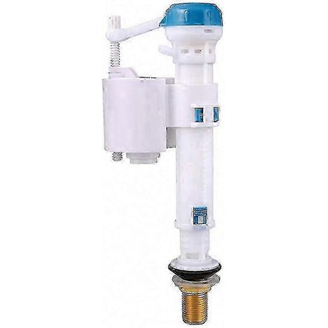 Robinet d'arrivée d'eau réglable pour réservoir de WC, mécanisme de chasse à poussoir, valve d'admission universelle. (1/5)