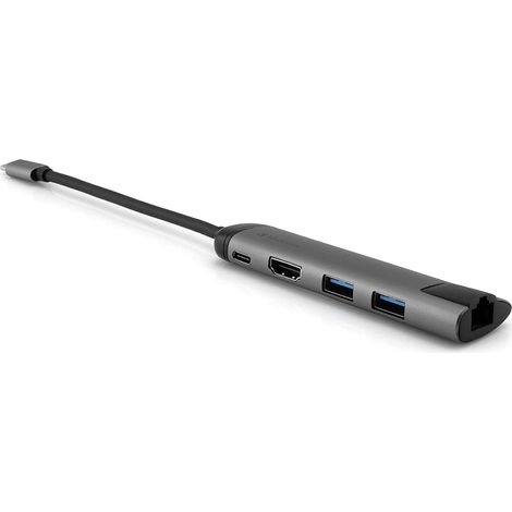 "Verbatim USB-C Multiport Hub - USB 3.1/ USB 3.0 x 3 / HDMI/ RJ45, 49141" (1/5)