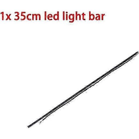 Bande LED Symphony 75 cm pour éclairage d'ambiance de voiture, 64 couleurs RGB, fibre optique acrylique, lampe de tableau de bord de remplacement pour éclairage de véhicule (bande LED de 35 cm) (1/5)