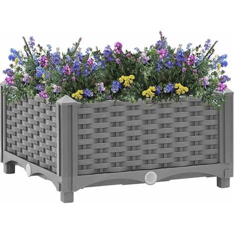 Maison Exclusive - Hochbeet 40x40x23 cm Polypropylen