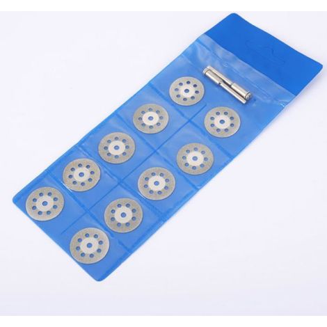Disque À Tronçonner - Diamant - 22 mm - Pour Outils Rotatifs - 12 Pièces (1/5)