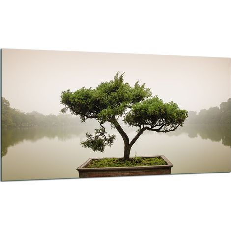 PLAQUE DE PROTECTION EN VERRE POUR POÊLE 90x52 ARBRE (1/5)