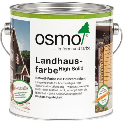 Peinture maison de campagne Osmo 0,75 litre blanc (2101) (1/3)