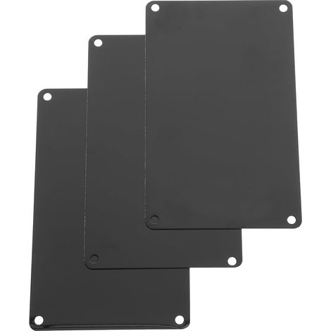 de 20 Plaques Nominatives en Aluminium Noir 100 X 50 MM 4 (1/5)