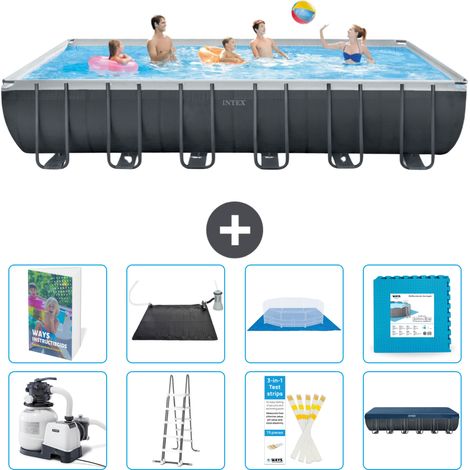 Ultra XTR Pool Rechteckig - 732x366x132 cm - 9-teilig S621
