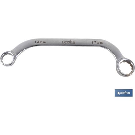 COFAN llave media luna 11-13 , Llaves de media luna. Modelos 11-13, 13-17, 14-17 y 19-22. La llave de media luna es un instrumento que se usa para llevar a cabo la reparación en el