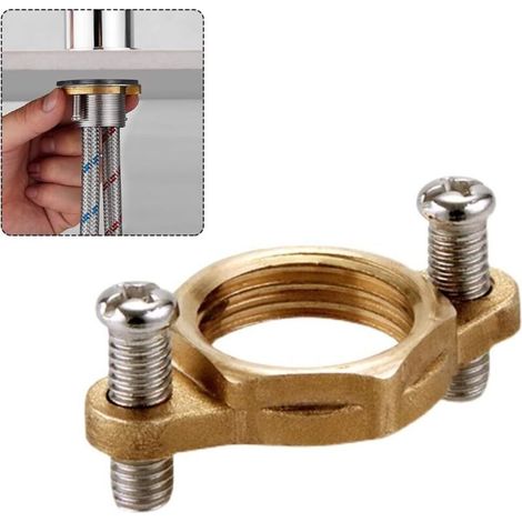 Faucet fixing tool kit – Anti-loosening clips – Copper – 1 piece (1/5)